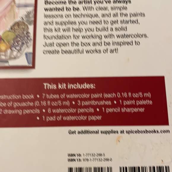 Spice Box Introduction to Watercolor - Picture 6 of 7